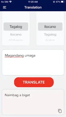 Tagalog To Ilocano android App screenshot 2